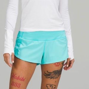 Rare lululemon speed up shorts 2.5 inch